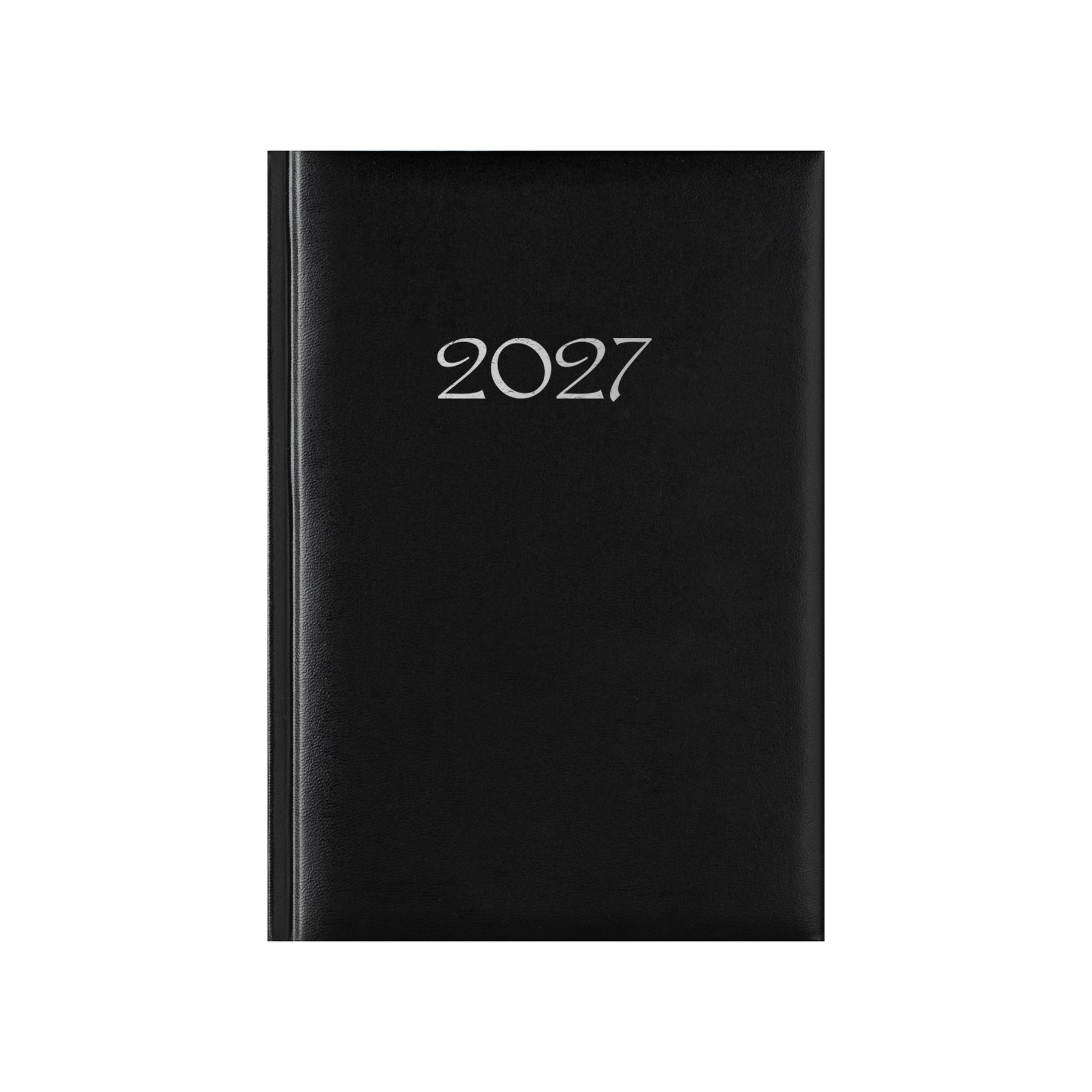 Planner Victoria, undated, A5, hardcover, black