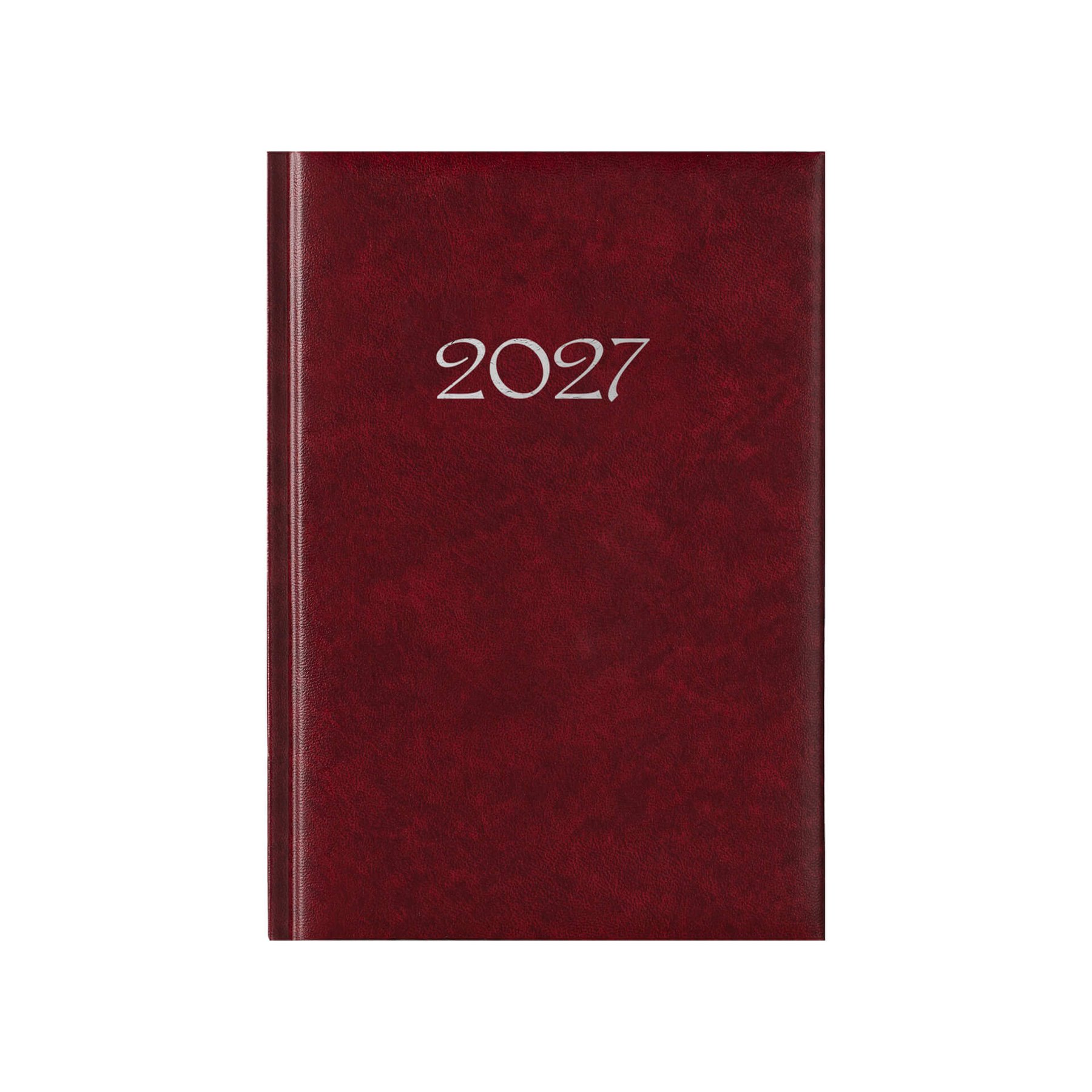 Planner Victoria, undated, A5, hard cover, burgundy