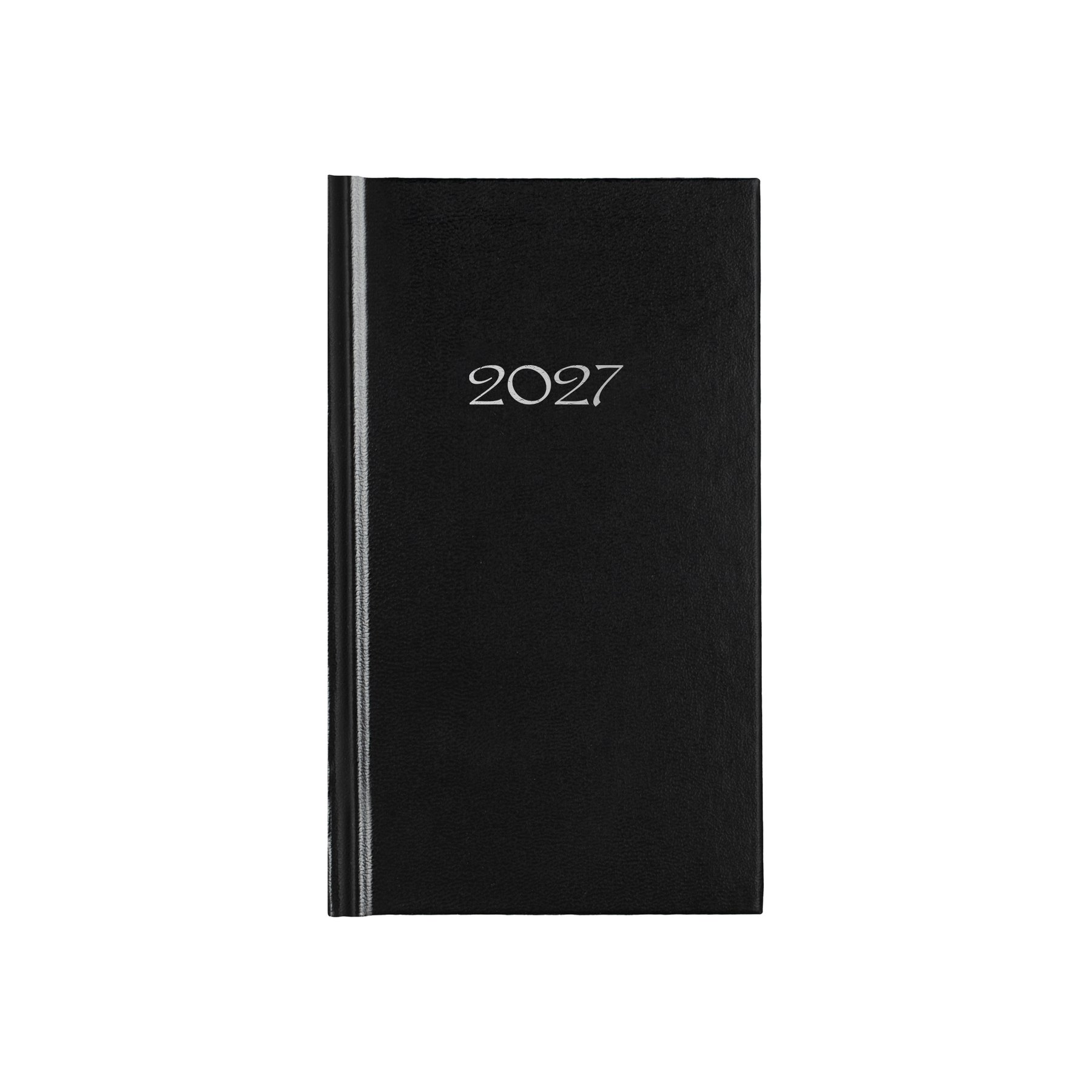 Slim Planner, weekly, 9 x 16 cm, black