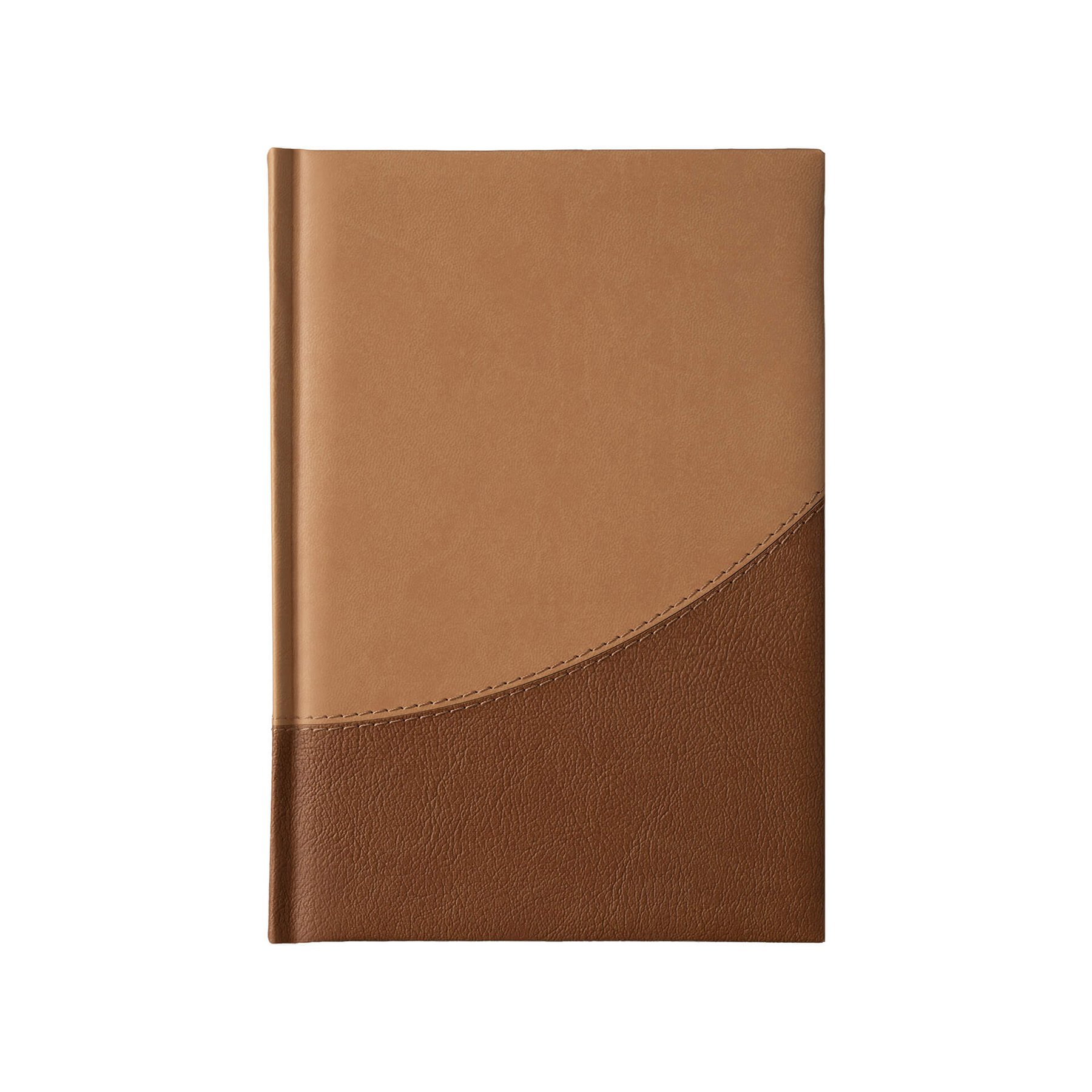 Prestige Planner, dated, A5, light/dark brown