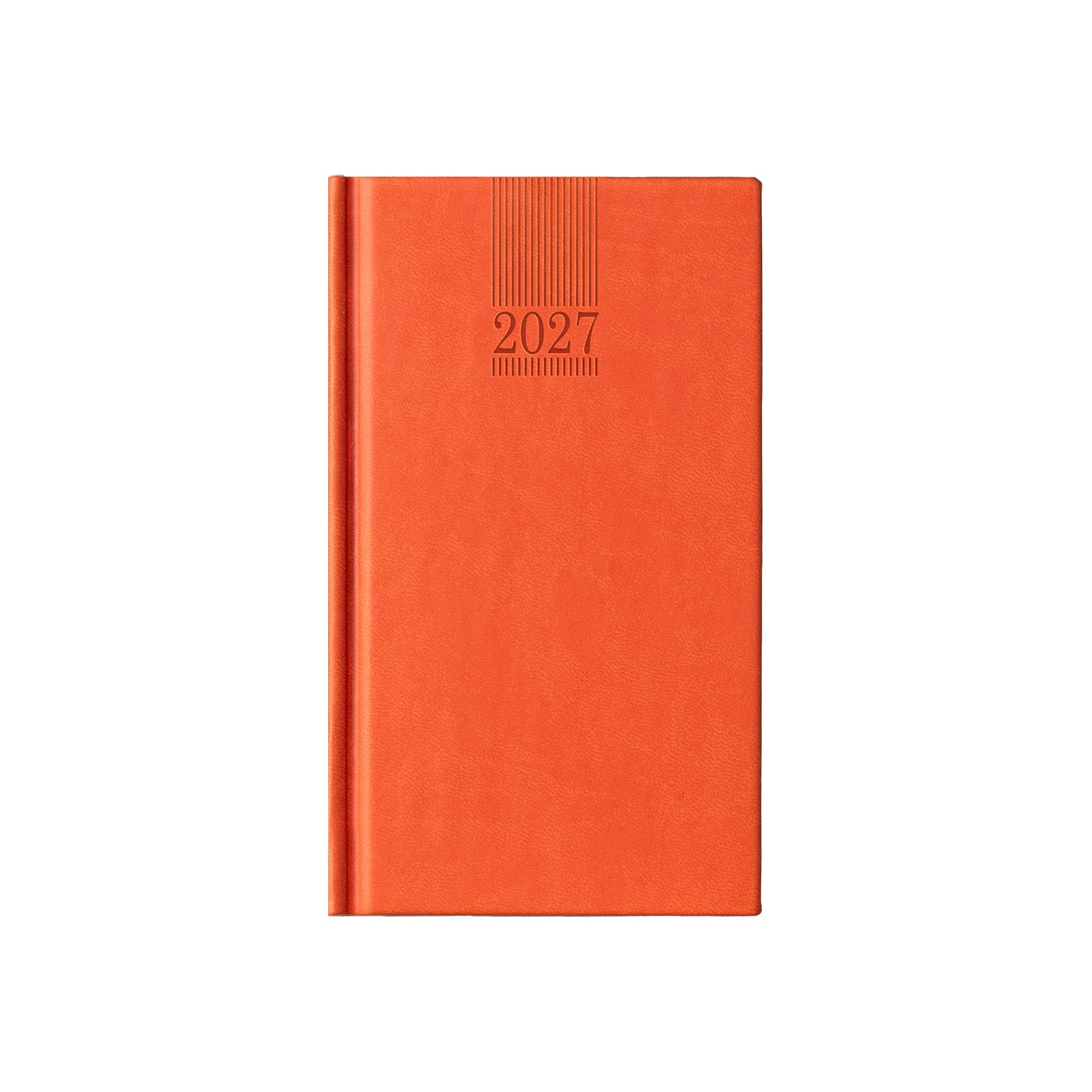 Calendar-notebook Polo, weekly, 9 x 16 cm, orange