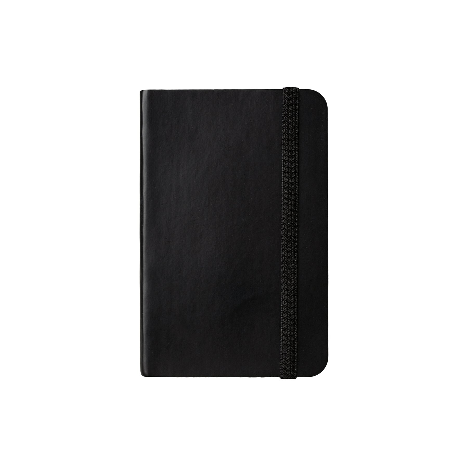 Notebook Piccolo, with elastic, 9 x 14 cm, 80 sheets, black