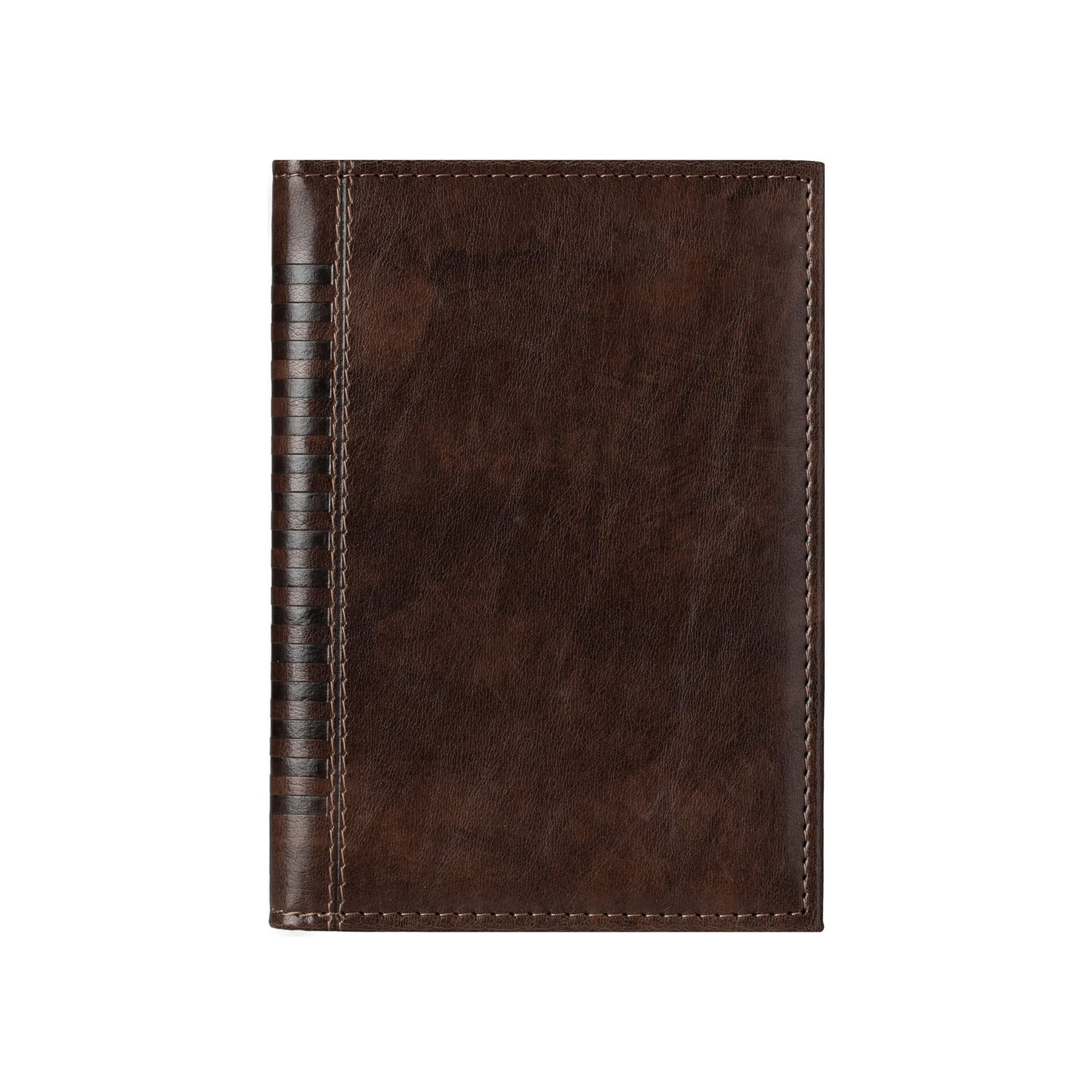Diary-calendar Madera, dated, A5, leather cover, brown