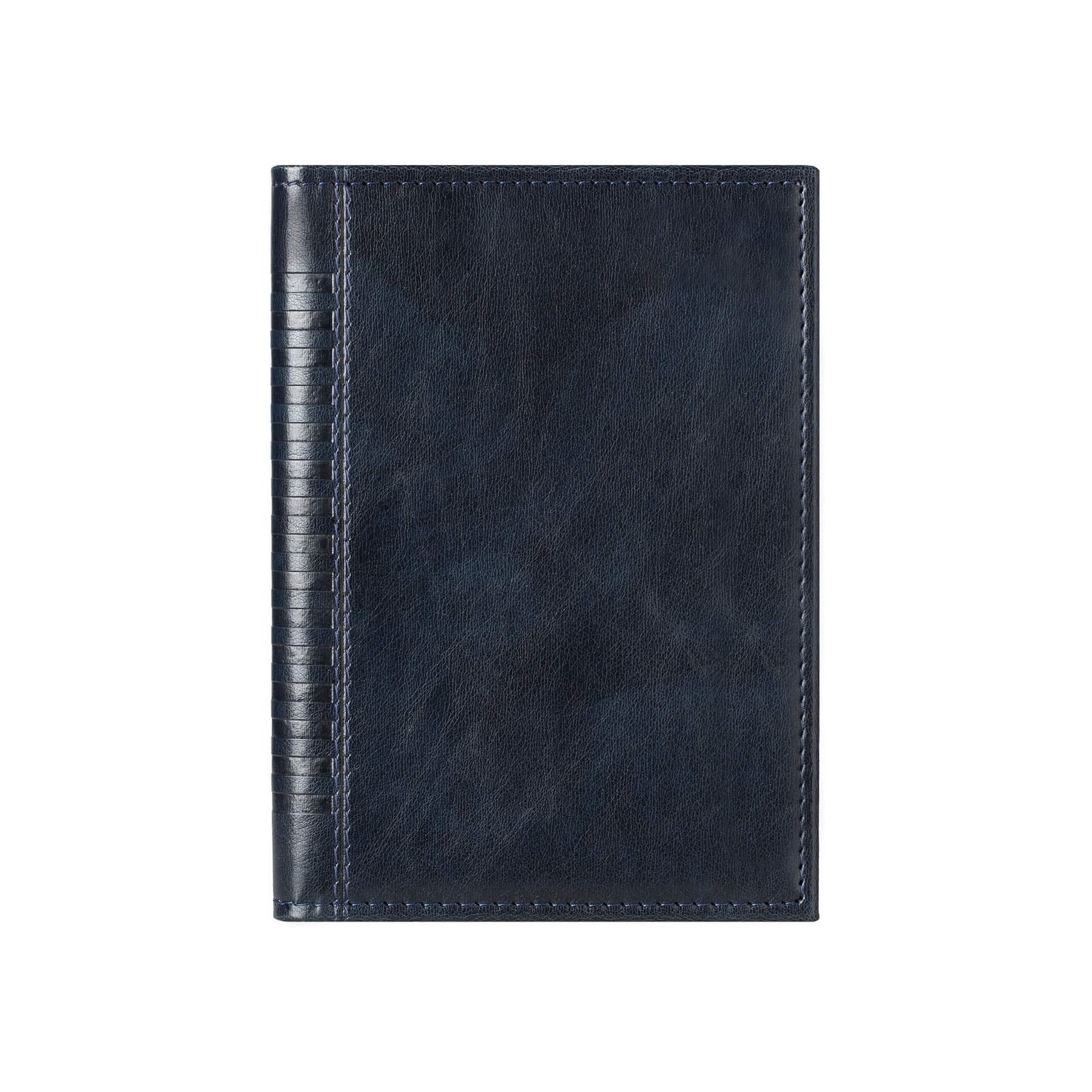 Planner Madera, dated, A5, leather cover, blue