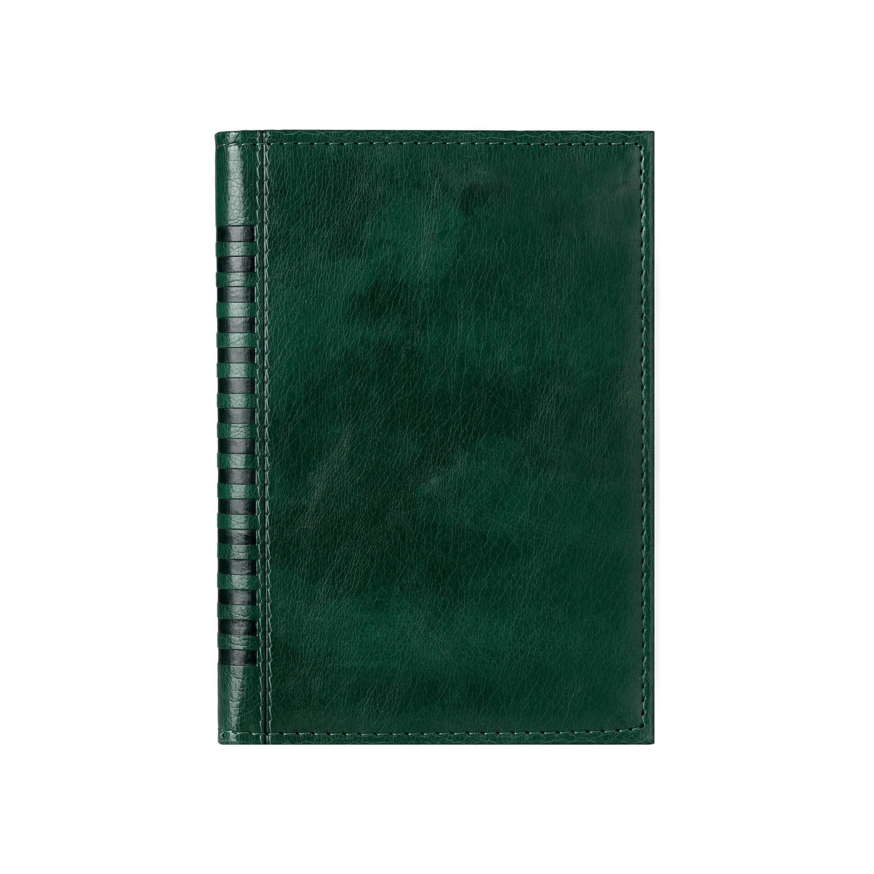 Planner Madera, dated, A5, leather cover, green