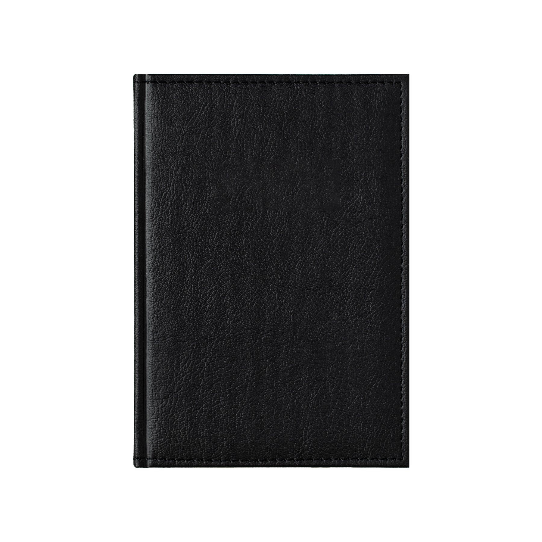 Planner Europe, dated, A5, leather cover, black