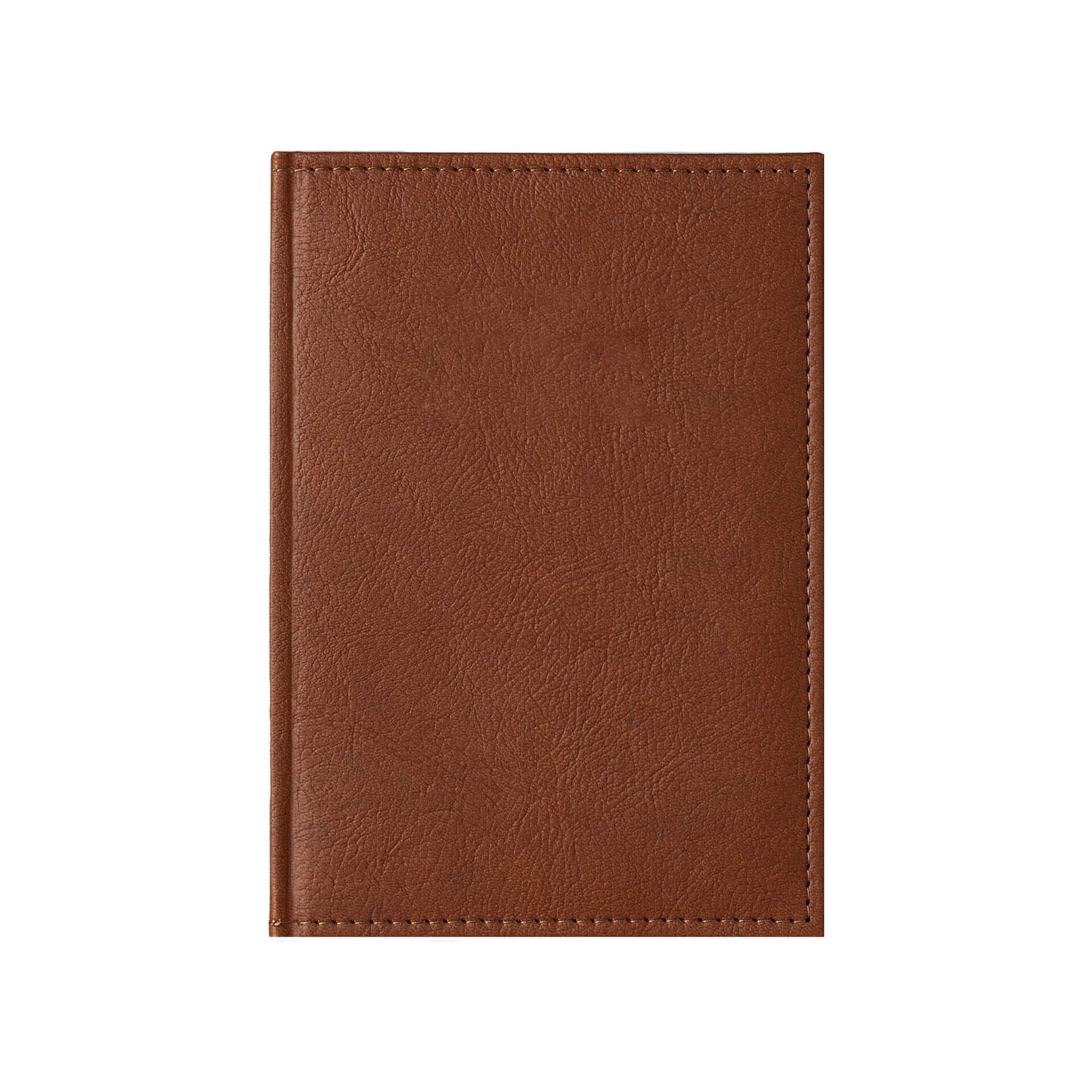 Planner-Notebook Europe, dated, A5, leather cover, brown
