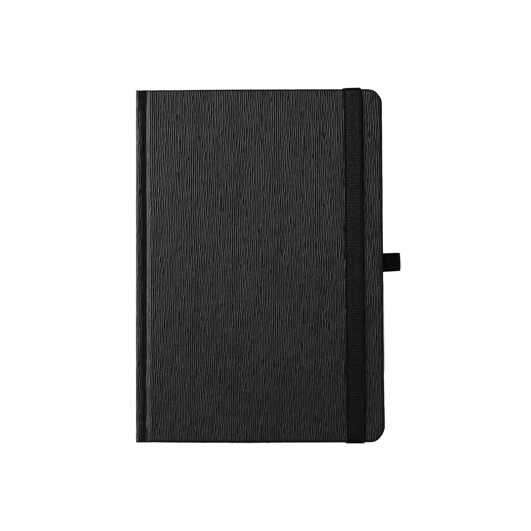 Weekly Planner Praktik, A5, with dates and elastic, 192 pages, black