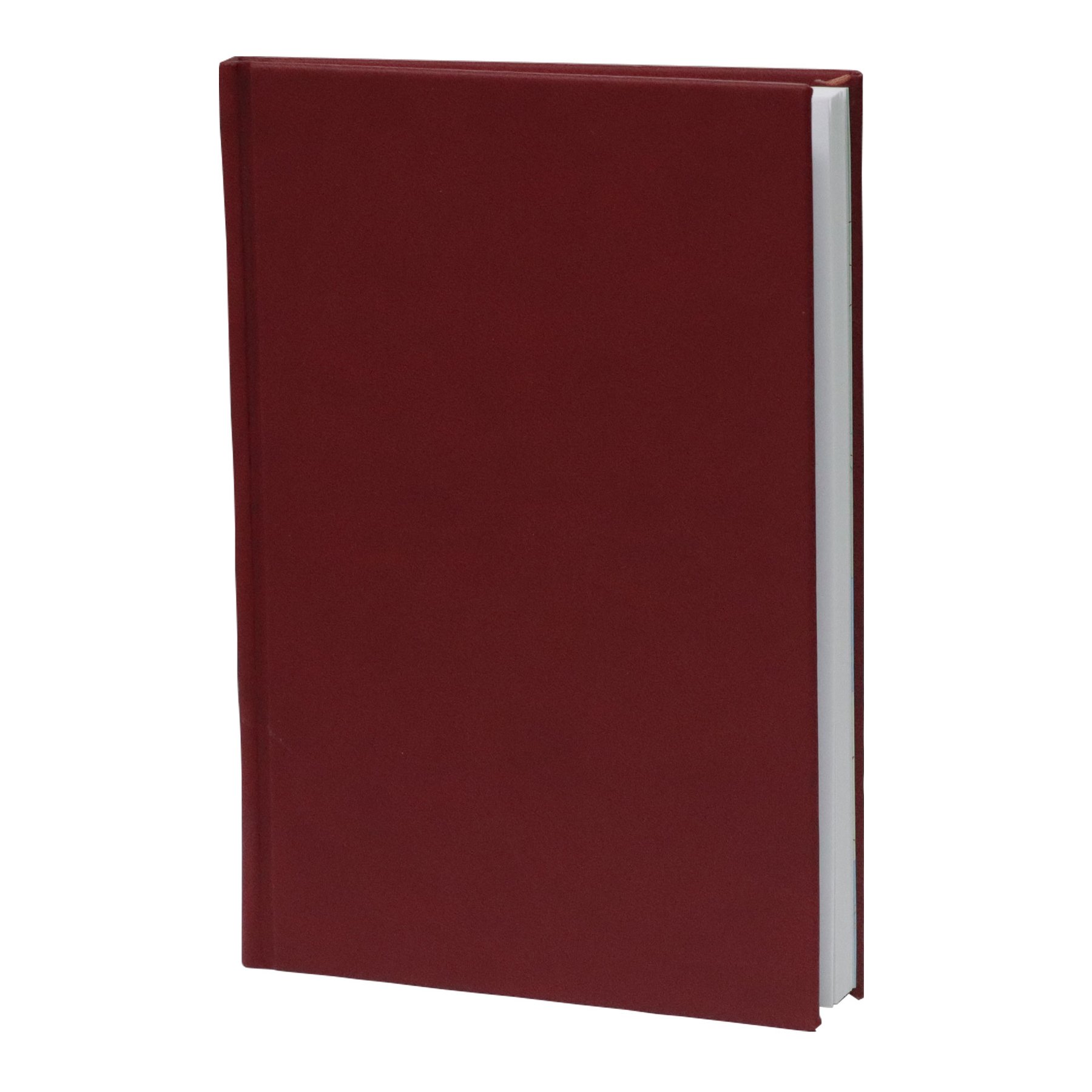Planner, undated, eco-leather, 96 sheets, A5, burgundy