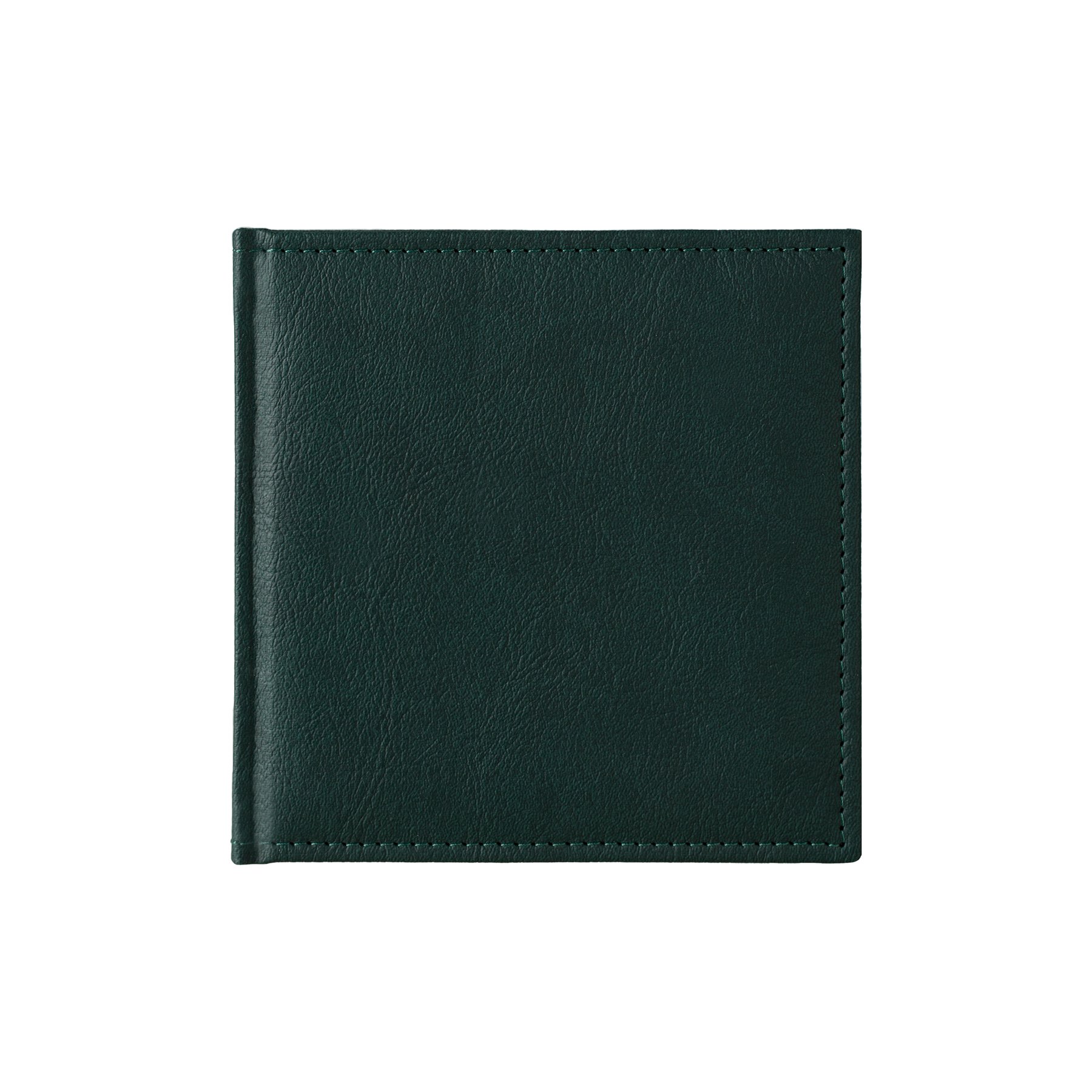 Calendar-notebook Vega, undated, 16 x 16 cm, green