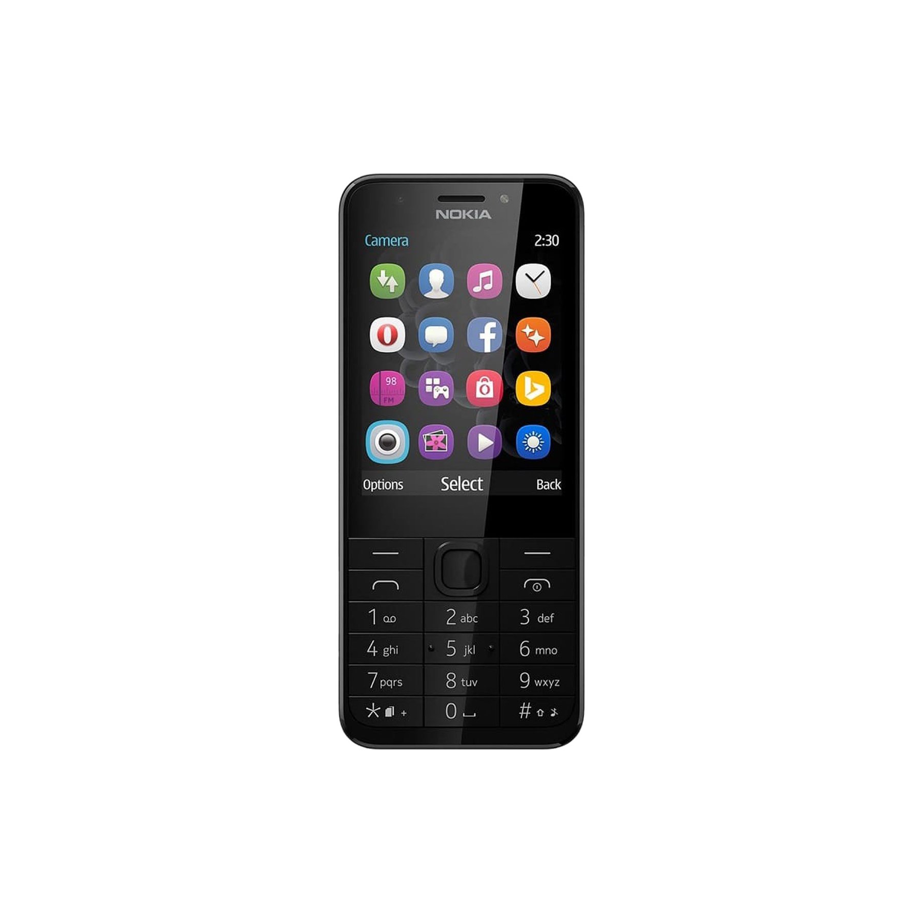 Mobile phone Nokia 230, Dual SIM, 16 MB, 2.8'', dark gray, TFT