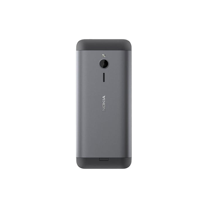 Мобилен телефон Nokia 230, Dual SIM, 16 MB, 2.8'', тъмносив, TFT