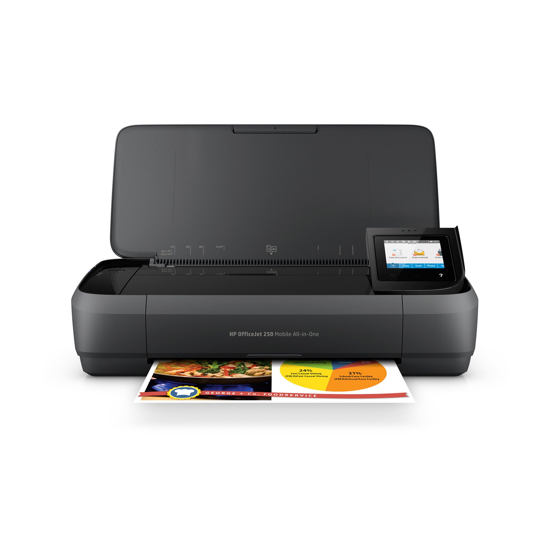 Inkjet multifunction device HP 3 in 1 OfficeJet 250 Mobile, CZ992A, A4