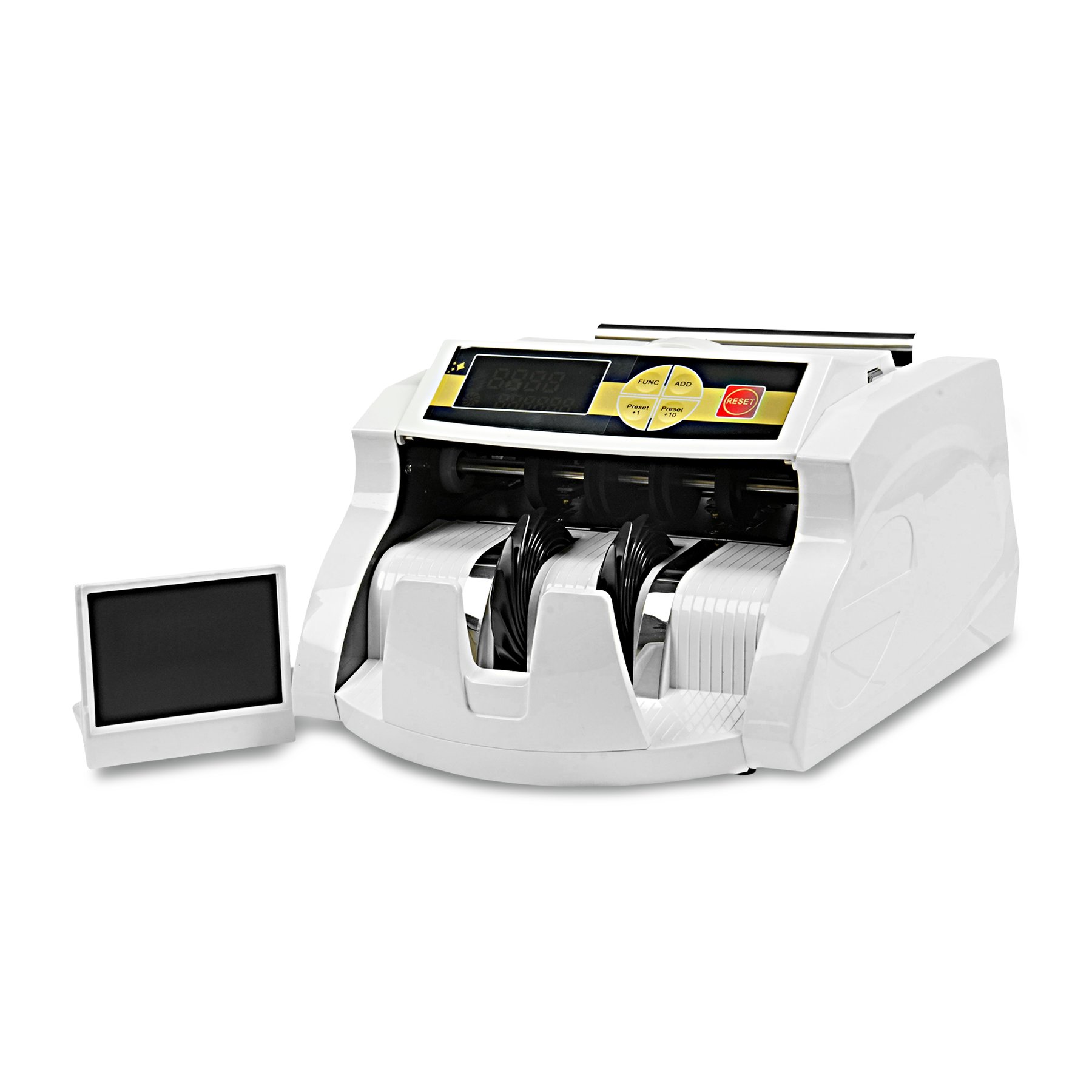 Banknote counting machine NX-720A, vertical, with display, banknote length 110-180 mm, banknote width 50-85 mm