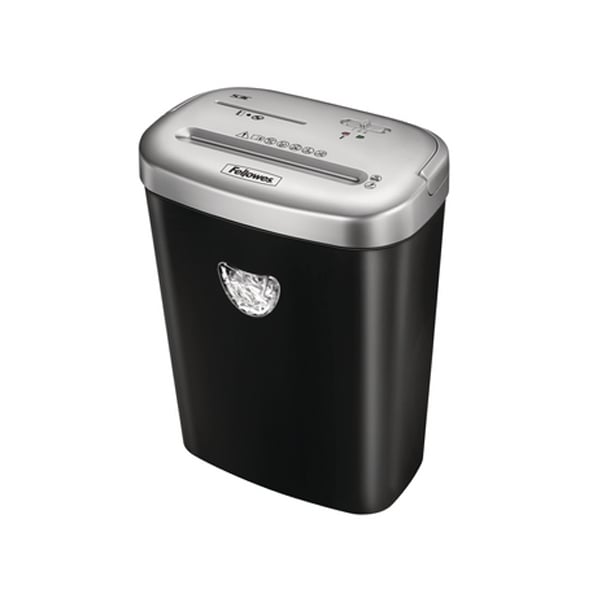 Shredder for destruction of documents Fellowes Powershred 53C, Cross-Cut, 23 L, P-4, time for rest 30 min, for 1 user