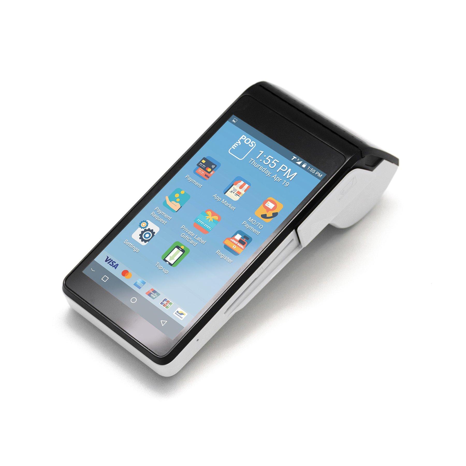 Mobile Pos terminal myPOS and cash module Smart 5, 3G, Bluetooth, Wi-Fi