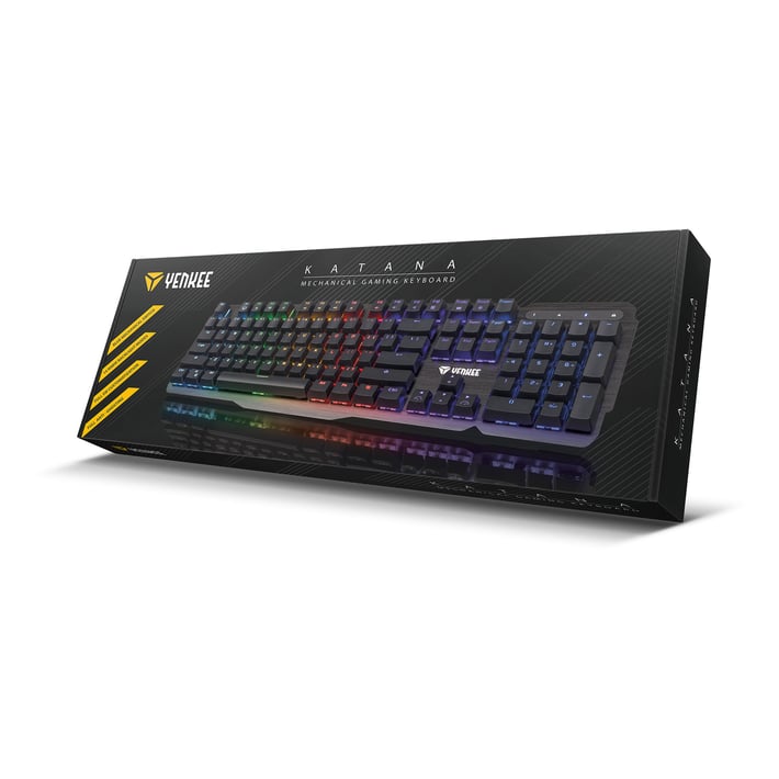 Keyboard Yenkee 3500US Katana, gaming, with cable 1.8 m, USB