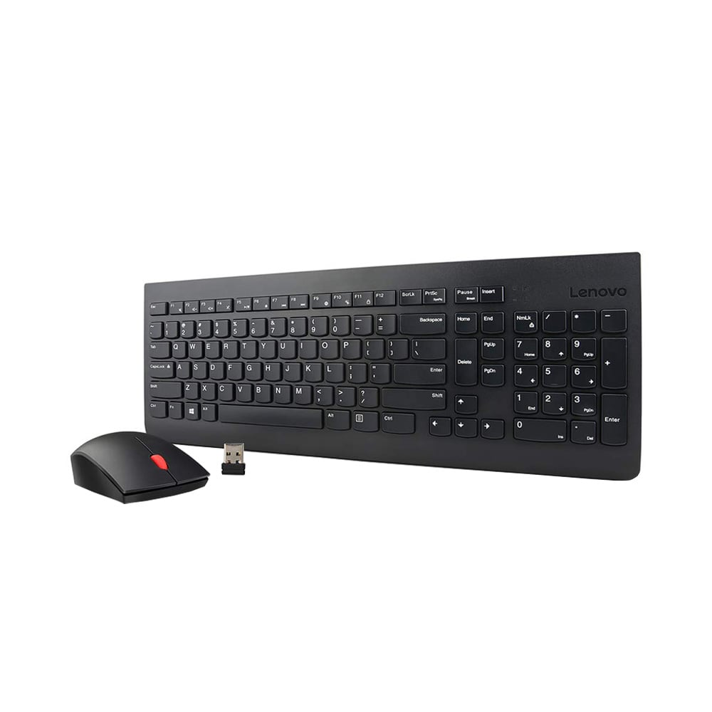 Set Lenovo - keyboard and mouse 510, wireless, black, with BDS cyrillization, USB, 3 buttons on the mouse