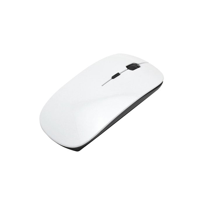 BESTSUB Mouse, wireless, white, customizable