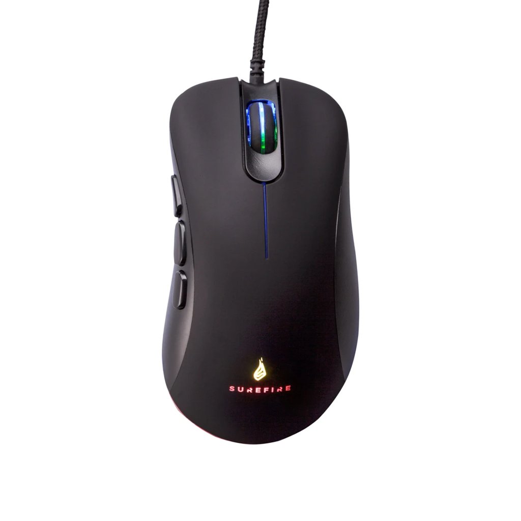 Mouse SureFire Condor Claw, gaming, with cable, 8 buttons, RGB, USB