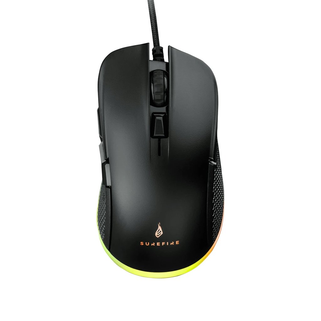 Mouse SureFire Buzzard Claw, gaming, with cable, 6 buttons, RGB, USB