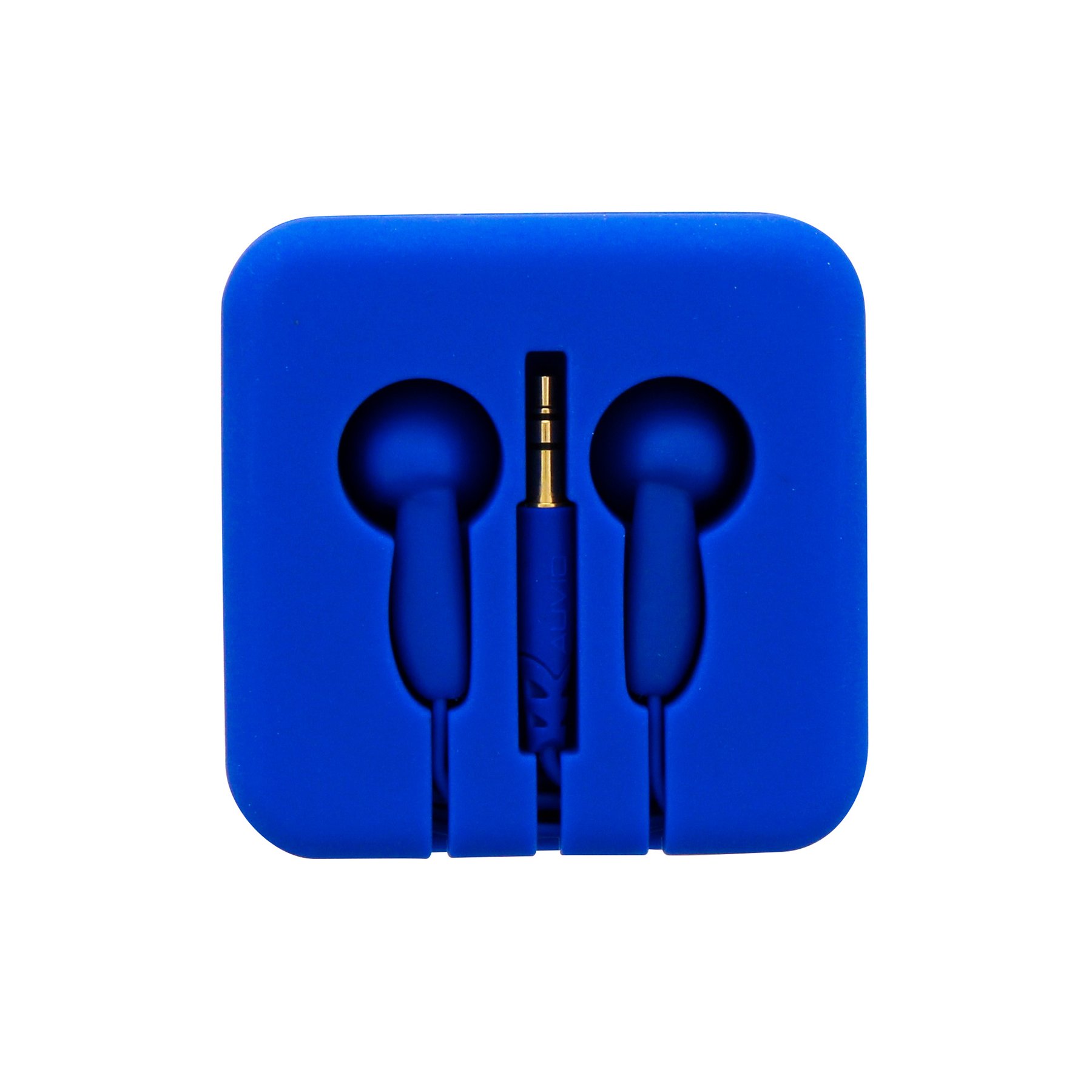 Headphones TNB Pocket, 3.5 mm jack, 1.2 m cable, blue, in silicone box