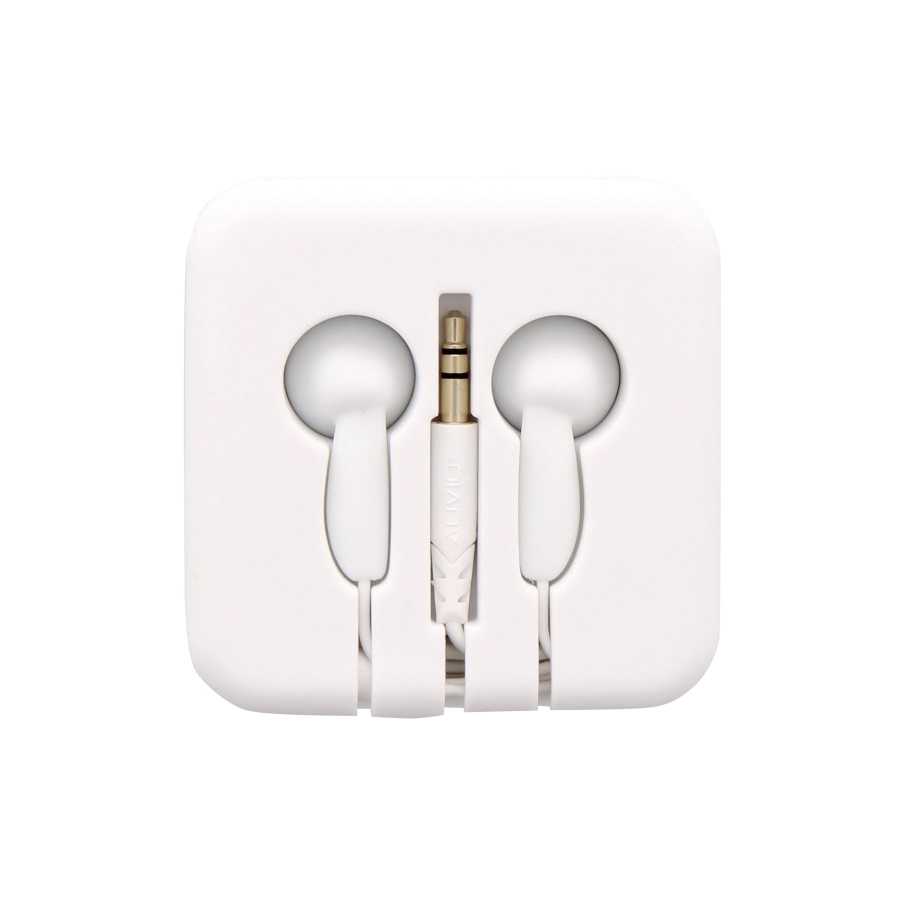 Headphones TNB Pocket, 3.5 mm jack, 1.2 m cable, white, in silicone box