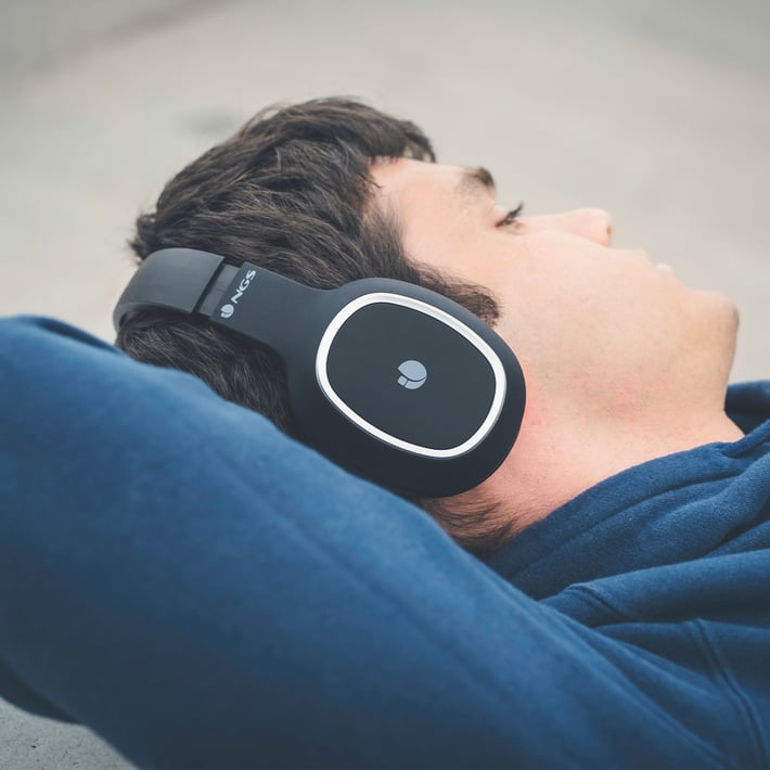 Слушалки NGS, Artica Pride, с Bluetooth, черни