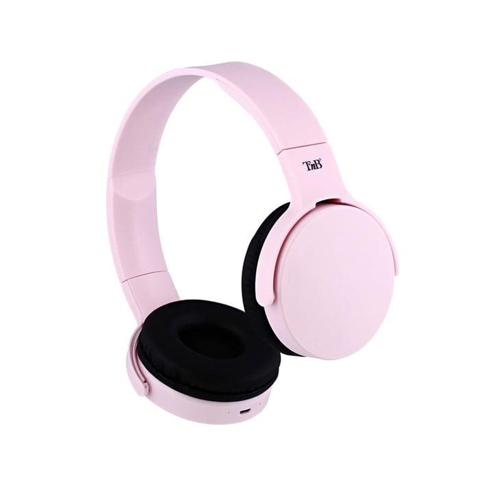 TNB Слушалки Discover, с микрофон, с Bluetooth, розови