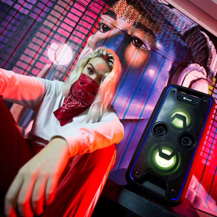 NGS WILD JAM BLUETOOTH SPEAKER 120W MEGA BASS