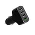 Charger device TNB, for car cigarette lighter, with 4 USB port, Quick Charge 3.0 USB