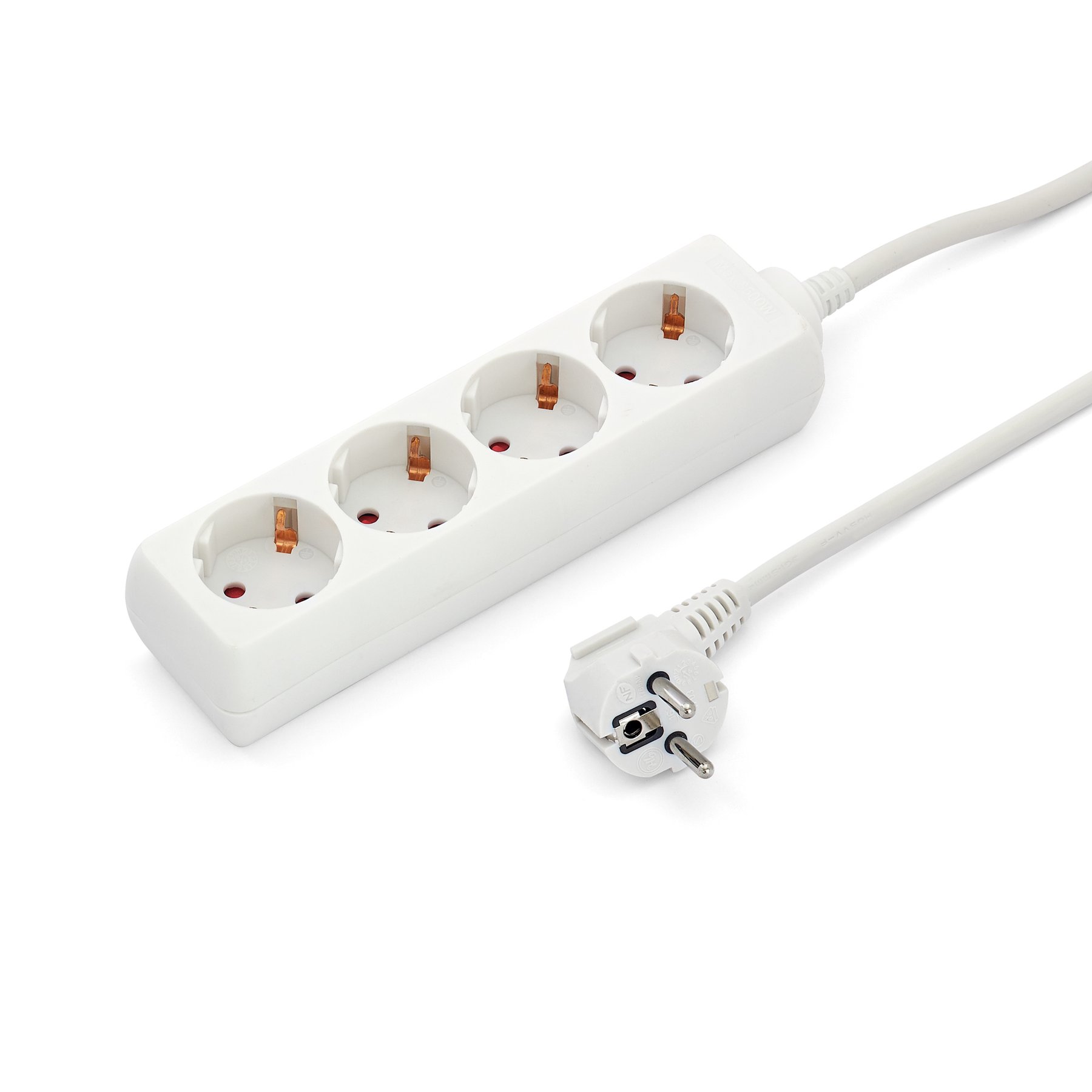 Power strip, 4 sockets, 1.5 m cable