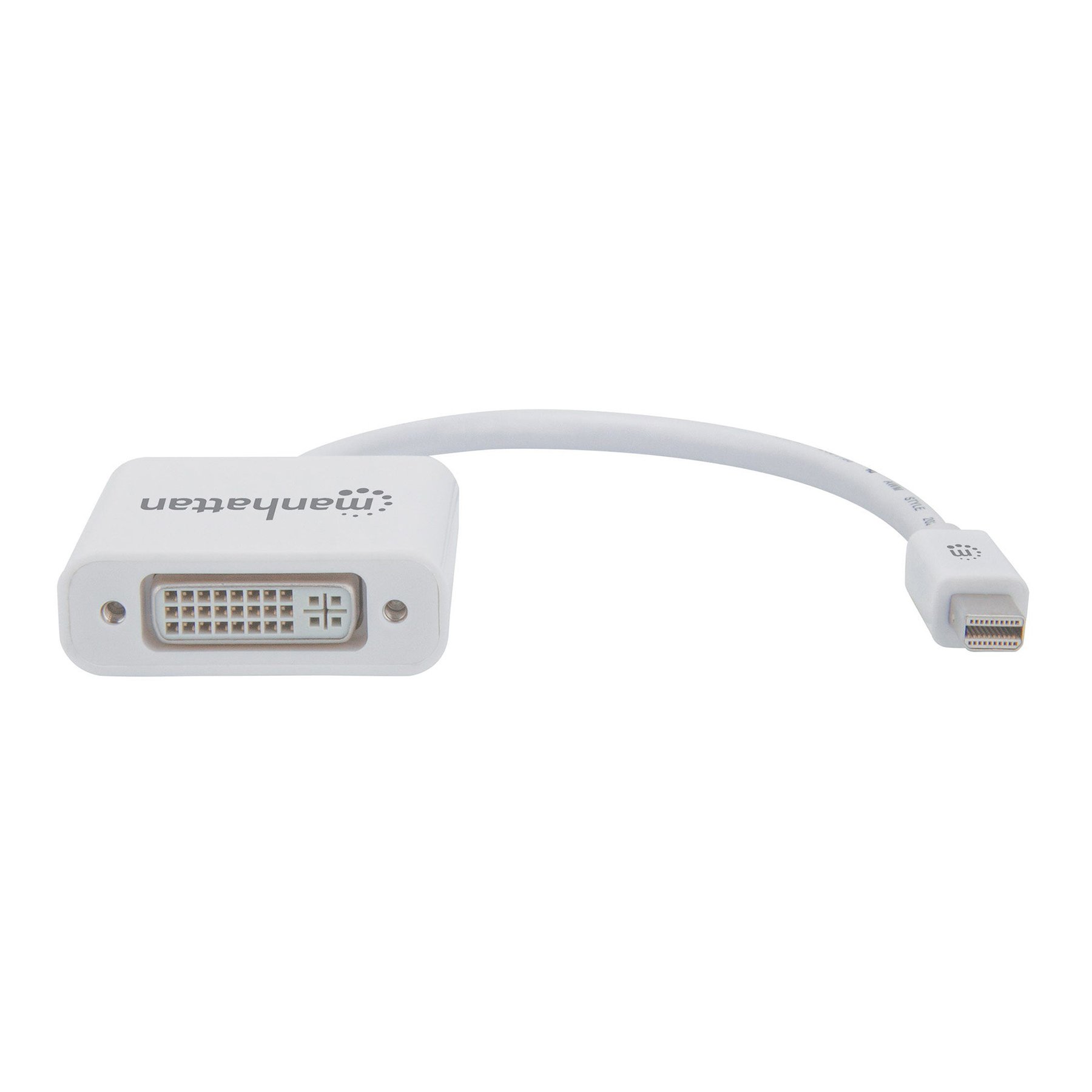 Adapter Manhattan Mini DisplayPort, Male to DVI-I Female, Ethernet port