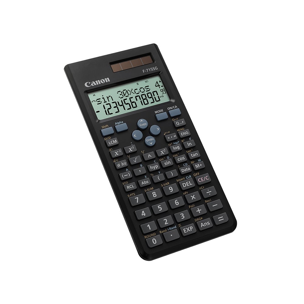 Engineering calculator Canon F-715SG, 12-digit, black, 250 functions 250