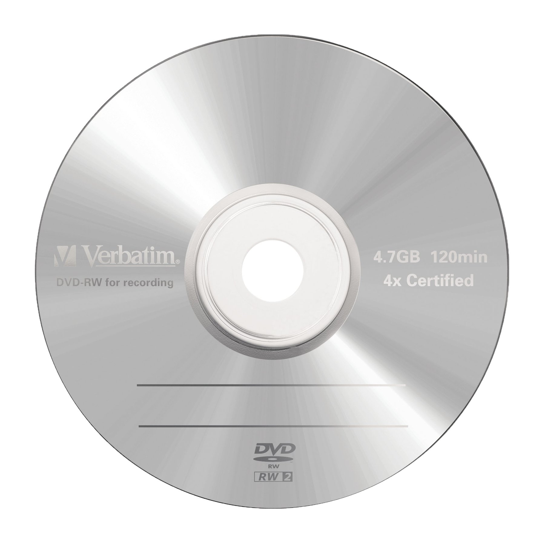 DVD-R VerbatimW, rewritable, 4.7 GB, 4x, in box
