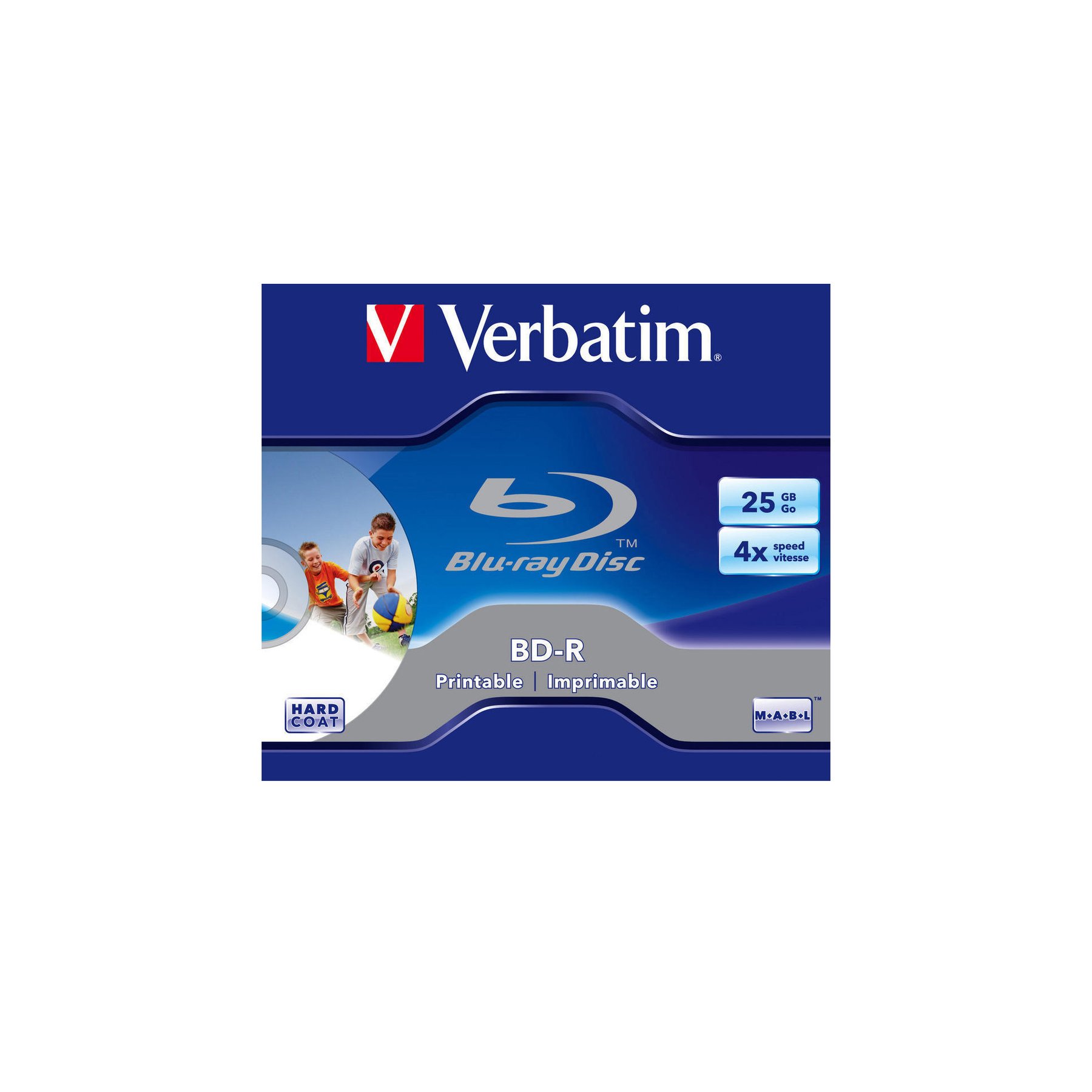 BD-R Verbatim, 25 GB, 4x