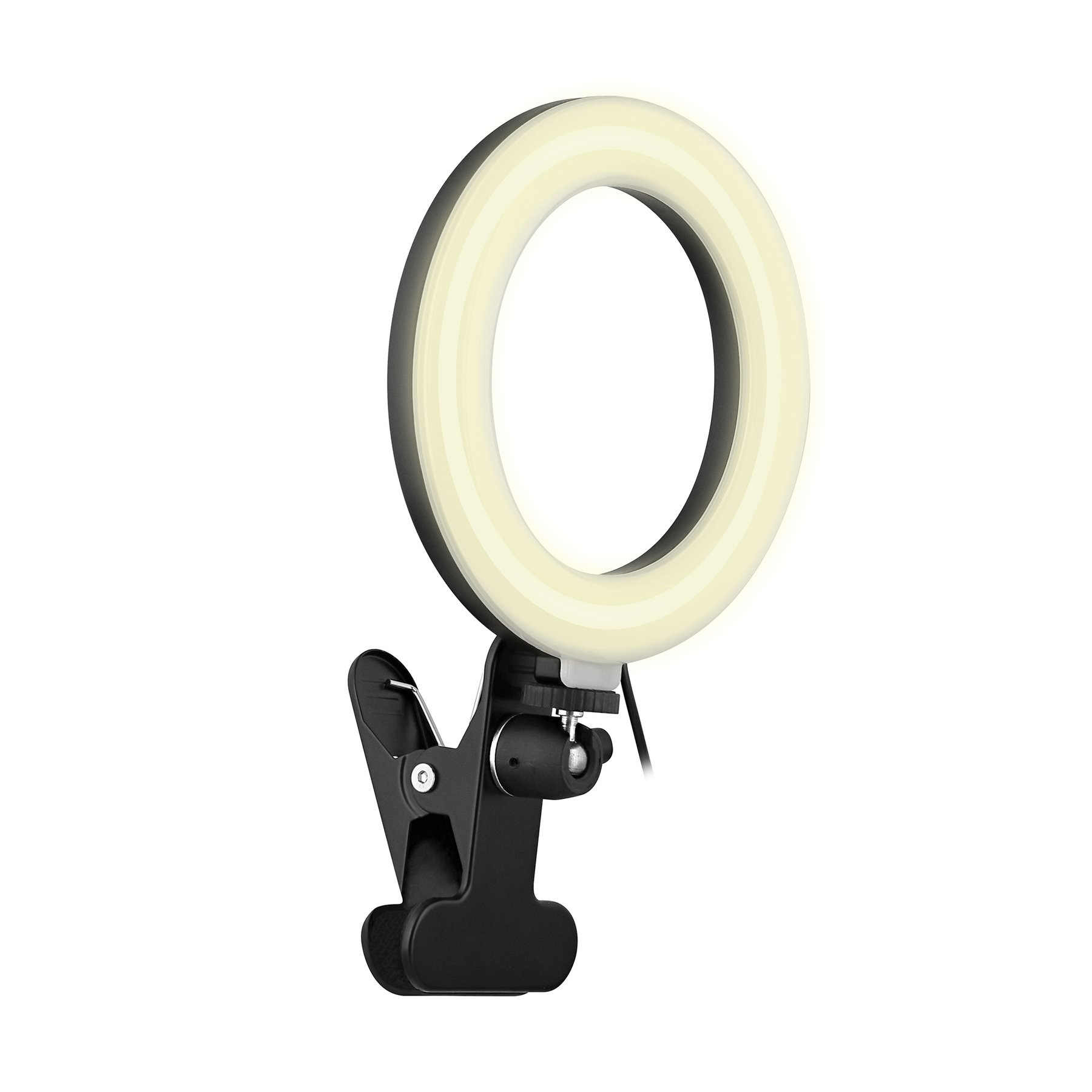 Light ring for monitor TNB Influence, LED, 6'', white-black
