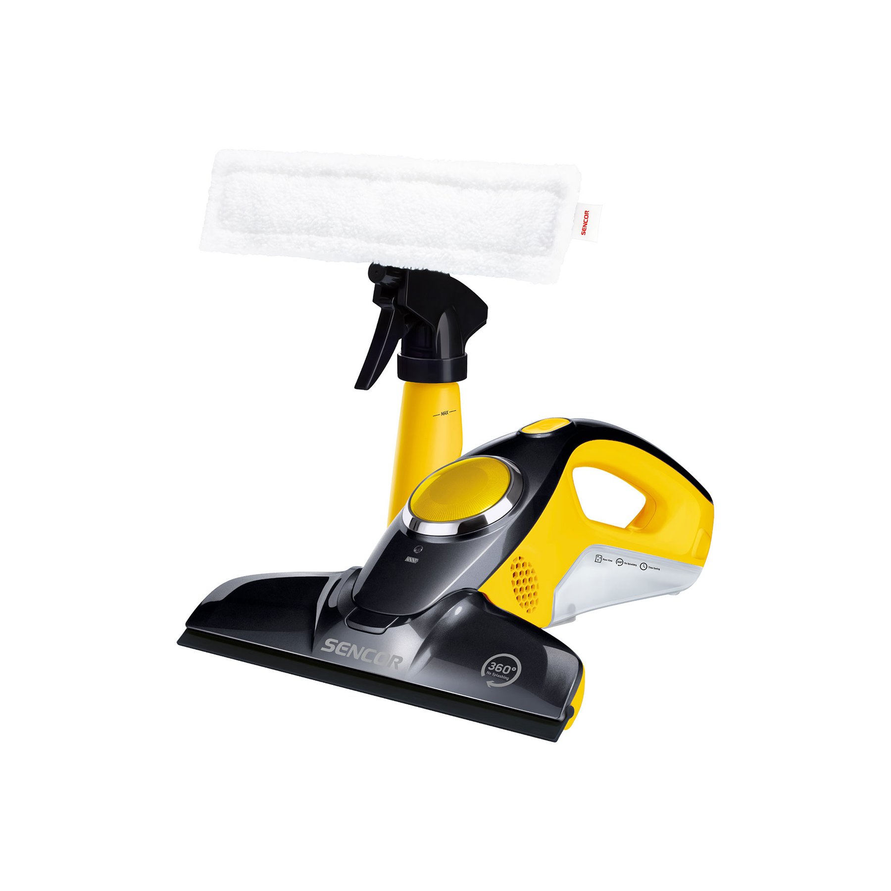 Window cleaning device Sencor, Li-Ion battery, yellow