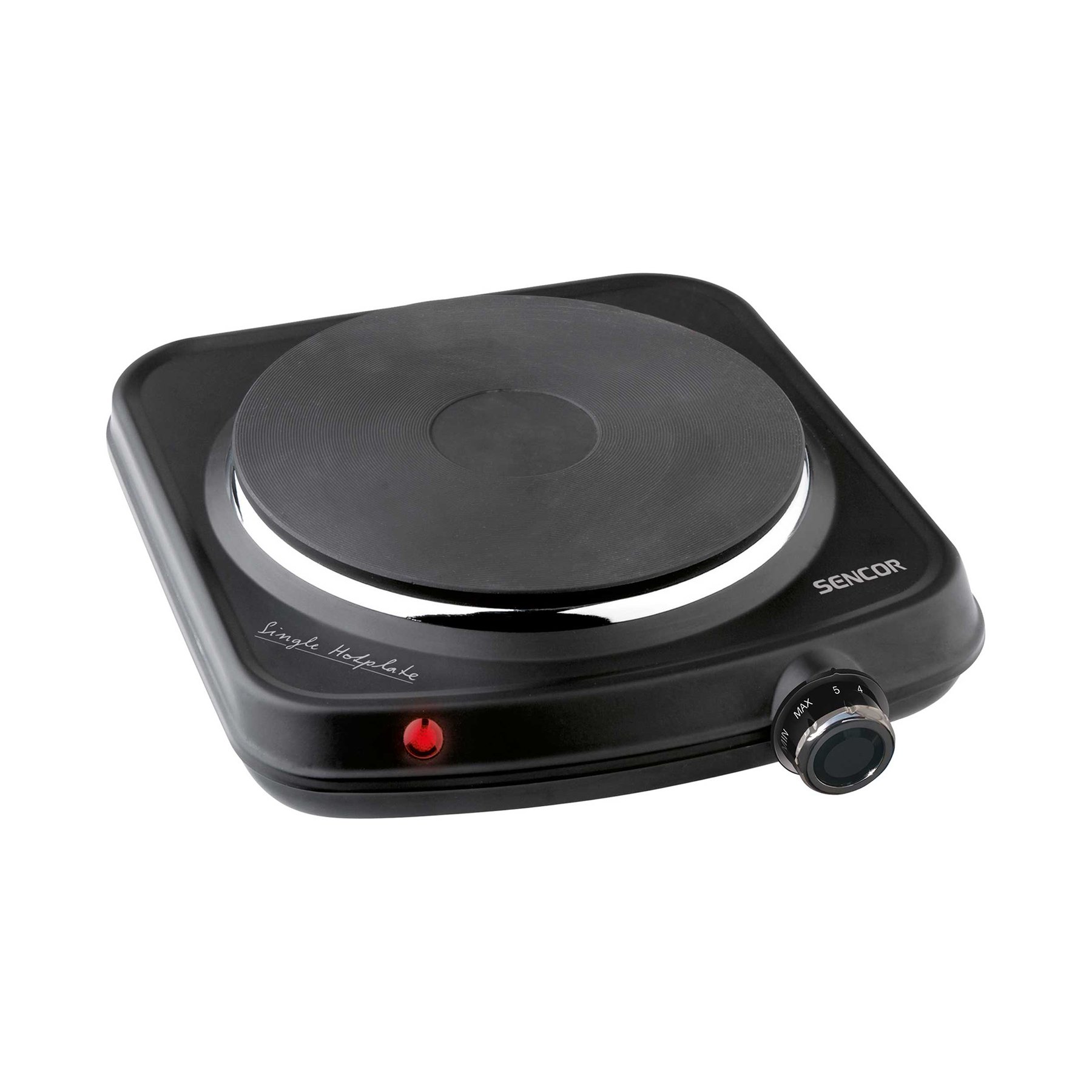 Electric hotplate Sencor SCP 1504BK-EUE4, single