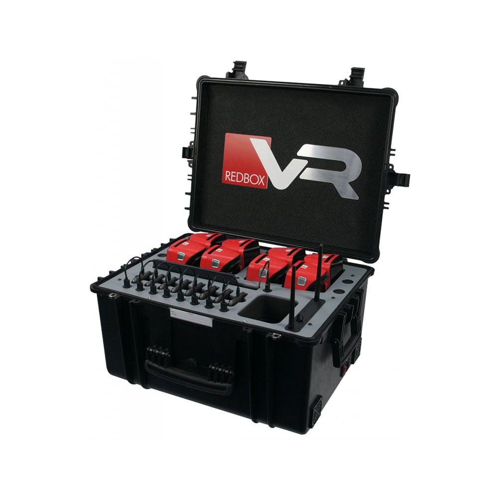 Glasses for virtual reality RedboxVR, with router, 8 number