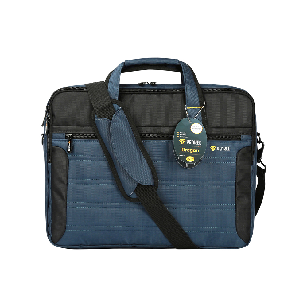 Bag for laptop Yenkee 1531 Oregon, 15.6'', black-blue