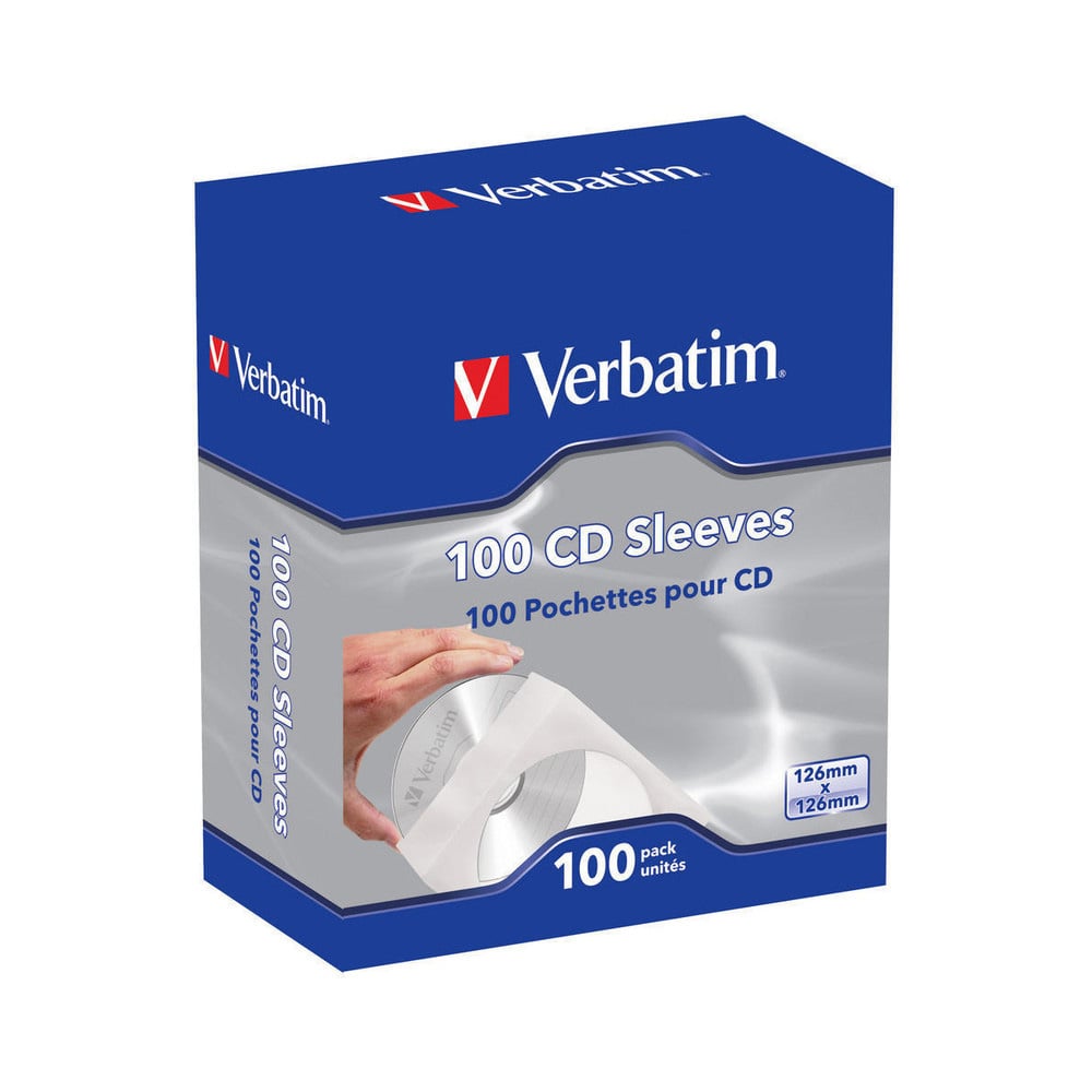 Envelope for Verbatim CD, 100 counts