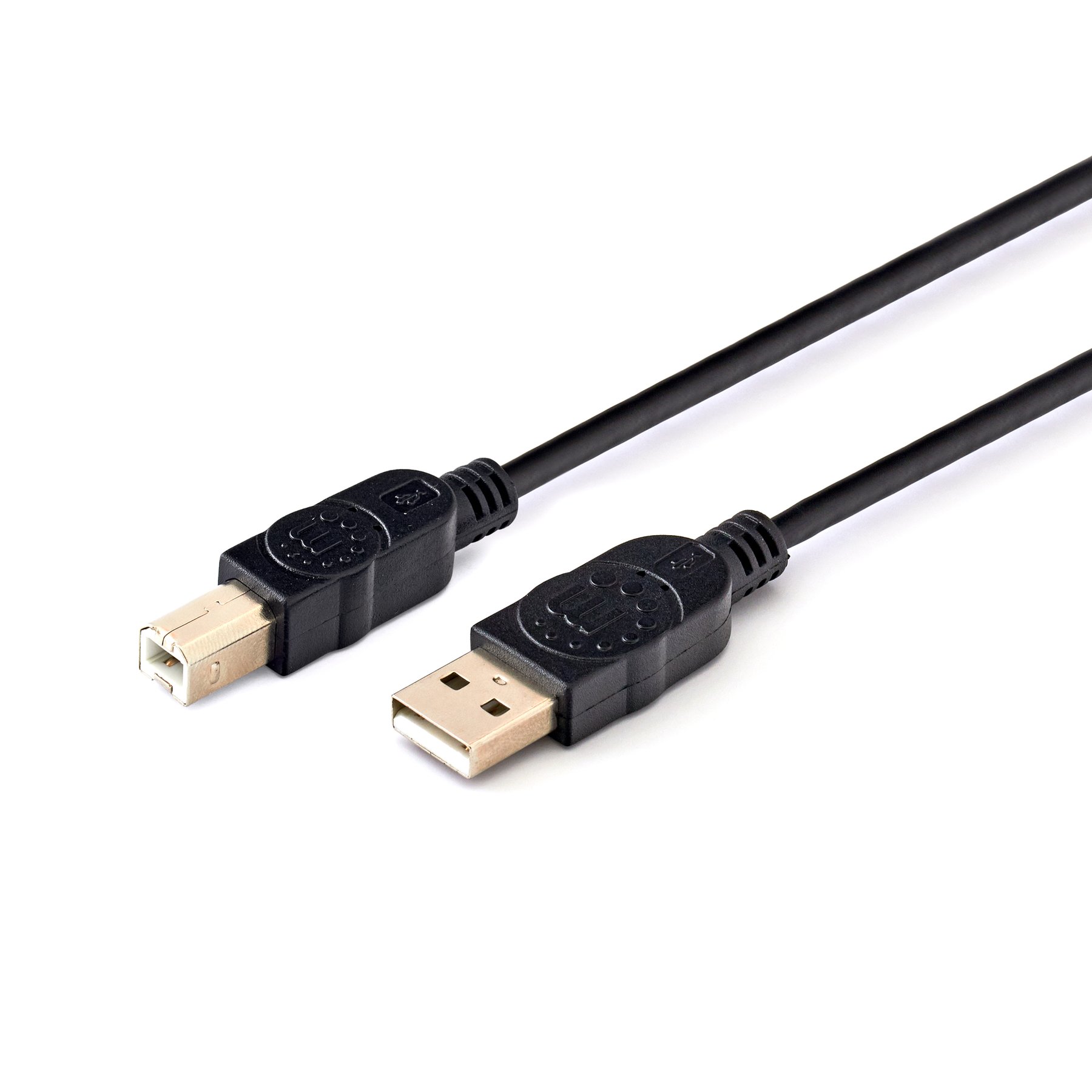 Cable Manhattan, USB 2.0 A Male/USB 2.0 B Male, 1.8 m, USB Type A, USB Type B