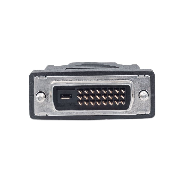 Преходник Manhattan HDMI MALE към DVI-D 24+1 MALE, 1.8 m