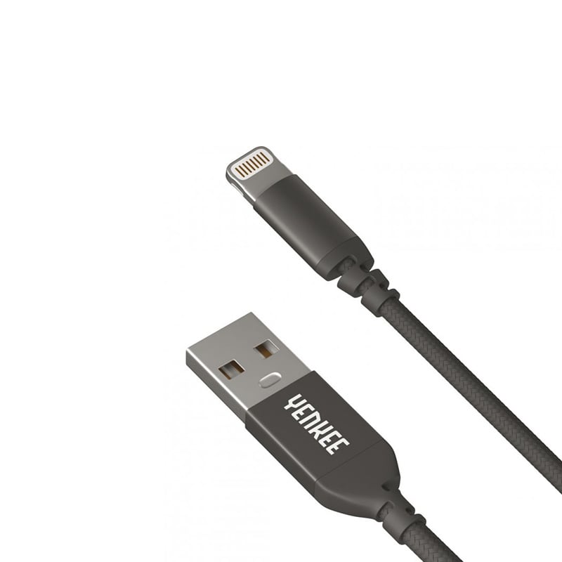 Cable Yenkee 611 BK USB Male to Lightning Male, 1 m, USB 2.0, black