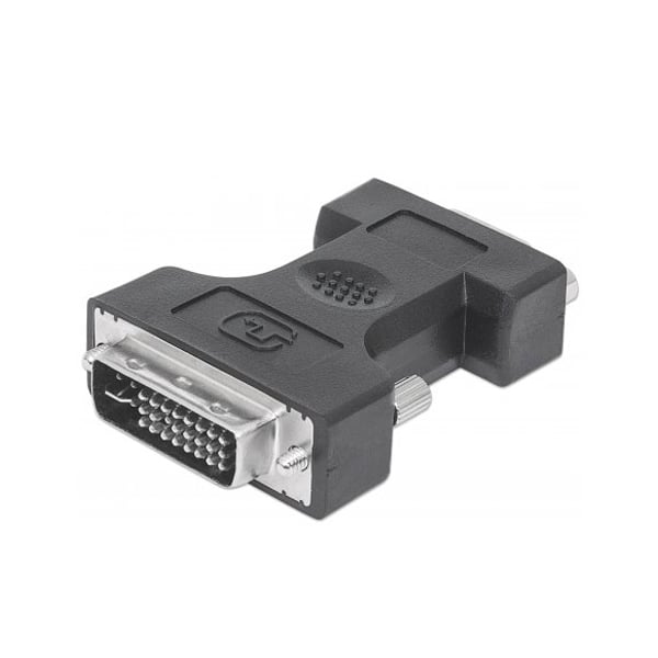 Adapter Manhattan, DVI-I-Male/VGA-Female