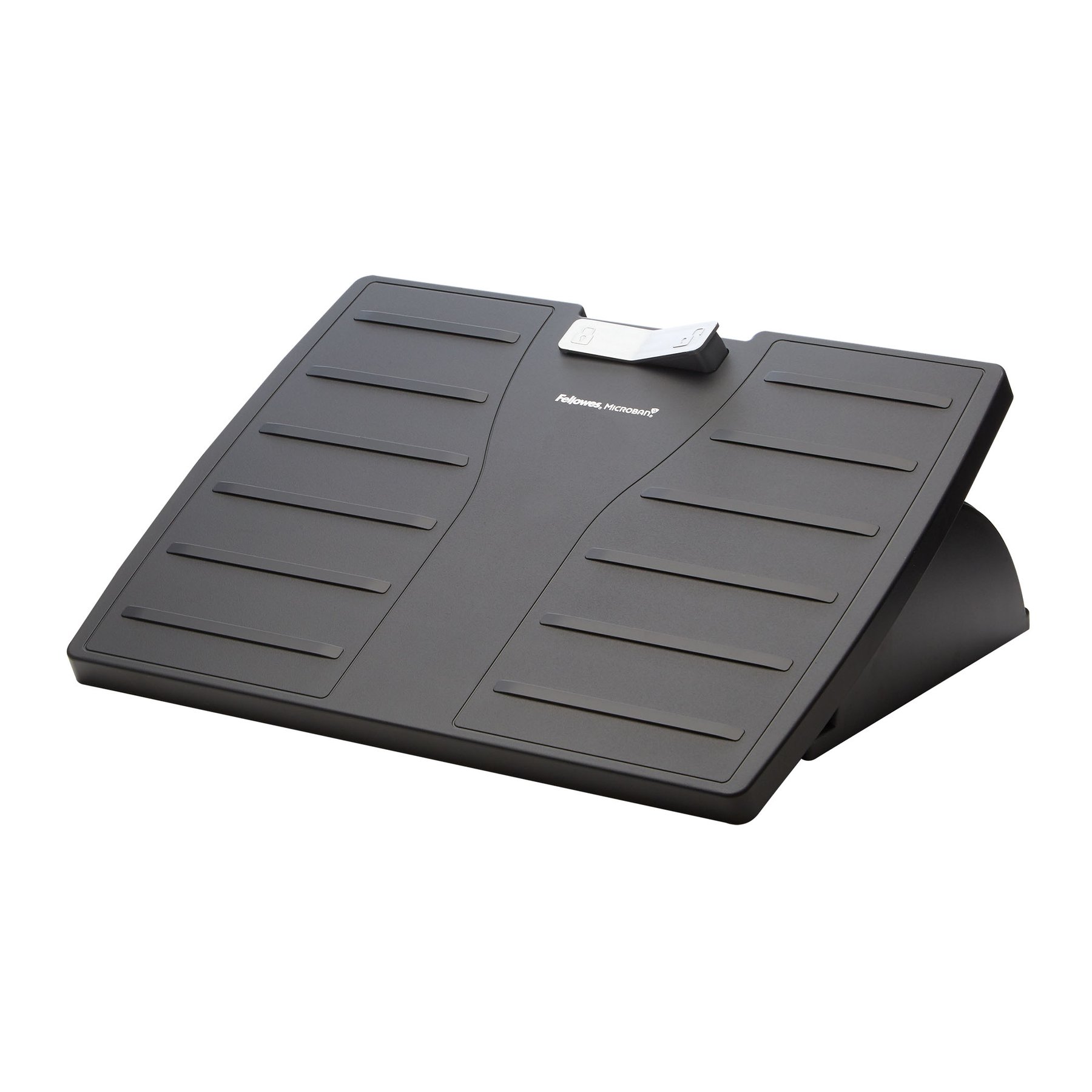 Fellowes Footrest Microban, adjustable, black