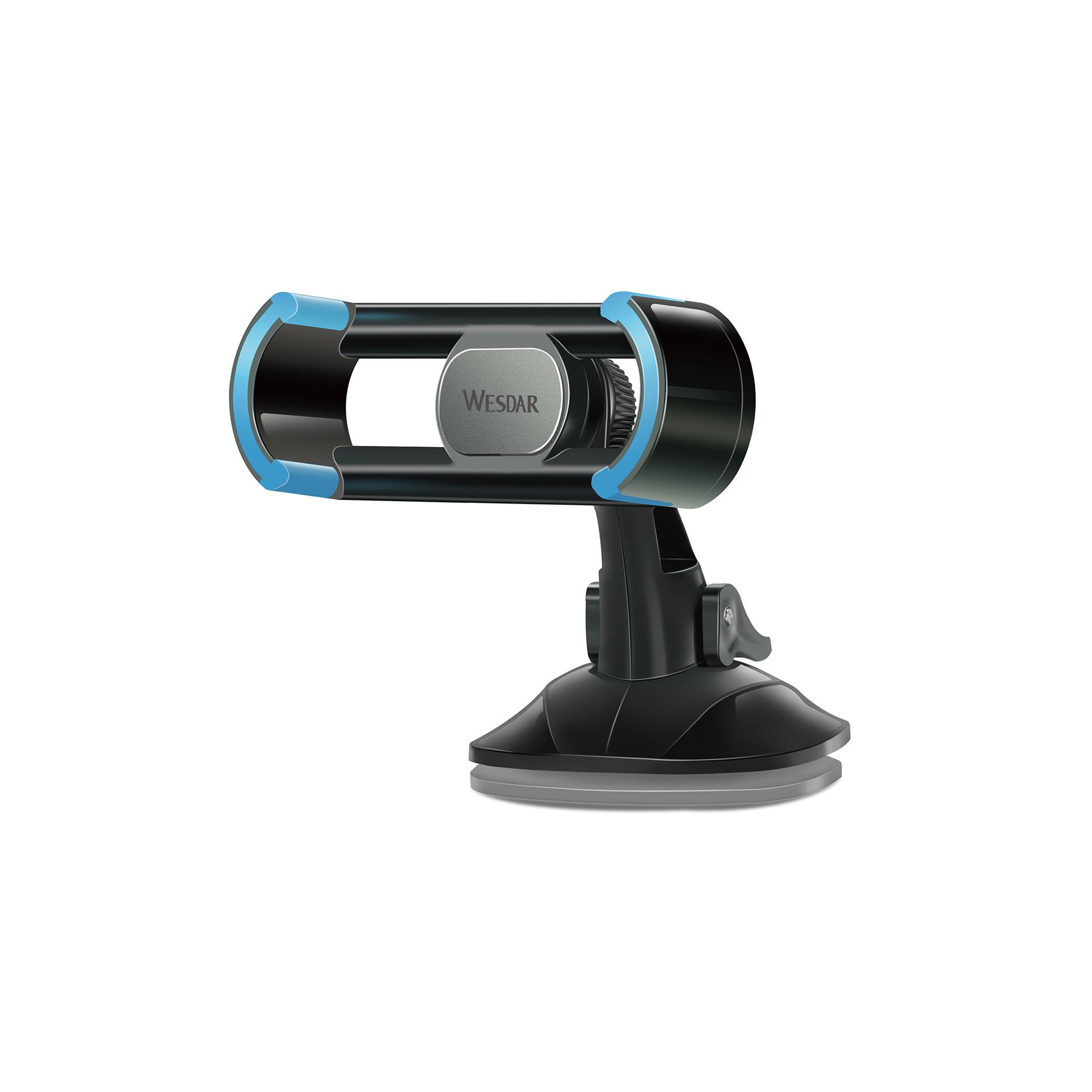 Stand for phone for car Wesdar C8, vacuum, minimum diagonal 3.5 inch