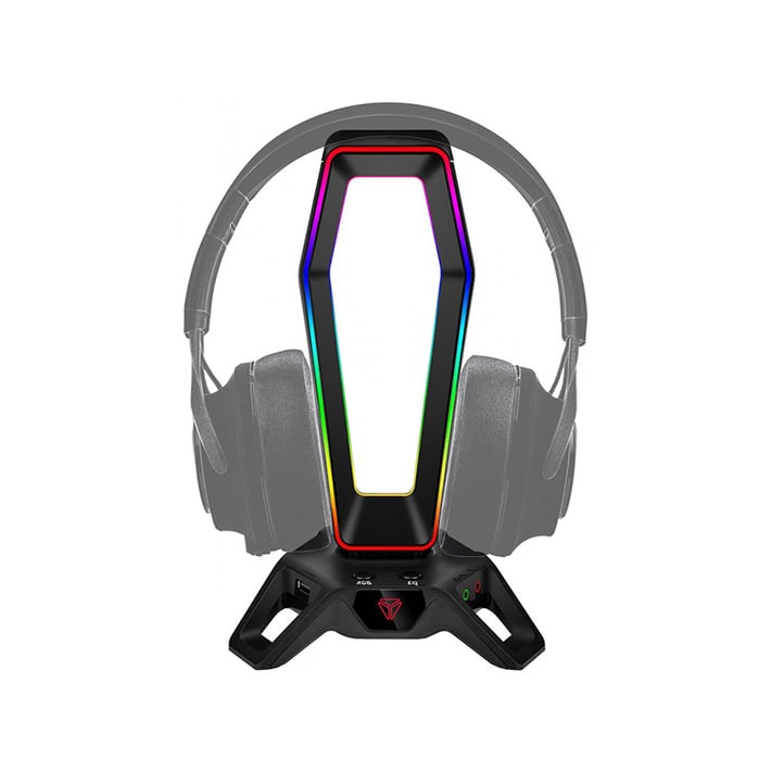 USB Hub and Stand for Headphones Yenkee 3000 Gaming, 3 USB 2.0