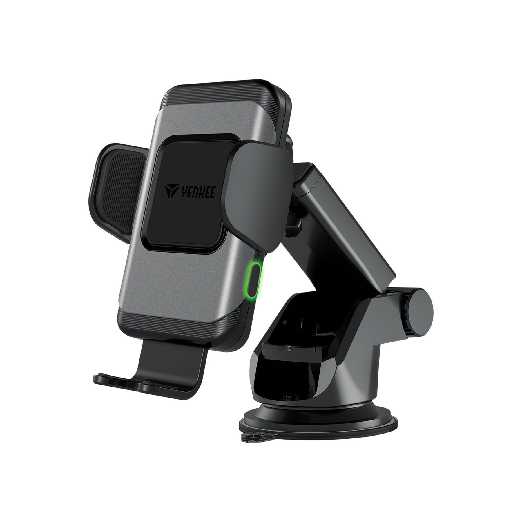 Phone holder for car Yenkee YSM 610, with wireless charger, automatic, black